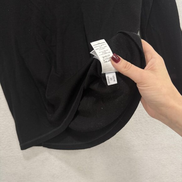 Smartwool Shirt Mens Large Black Merino 150 Base Layer Quarter Zip Thermal - Picture 7 of 10